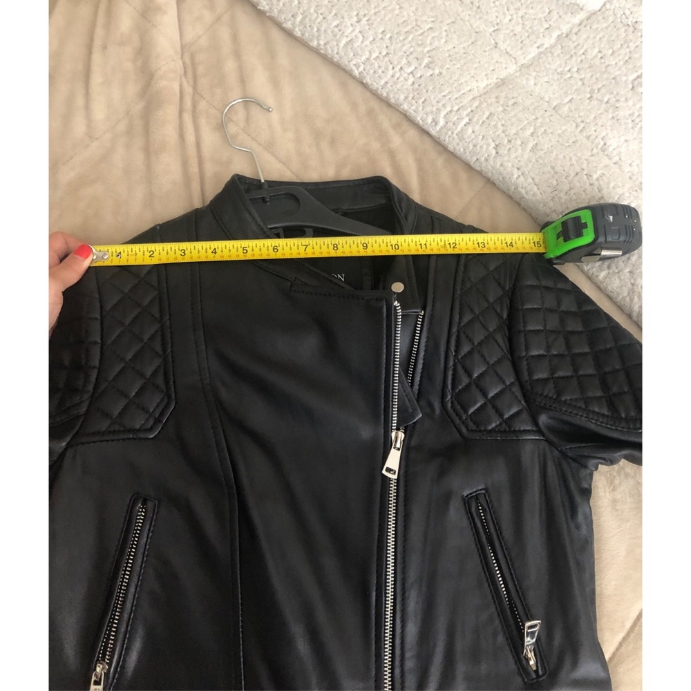 Black leather jacket - Picture 9 of 9